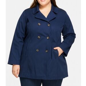 41 Hawthorn Double-Breasted Navy Peacoat